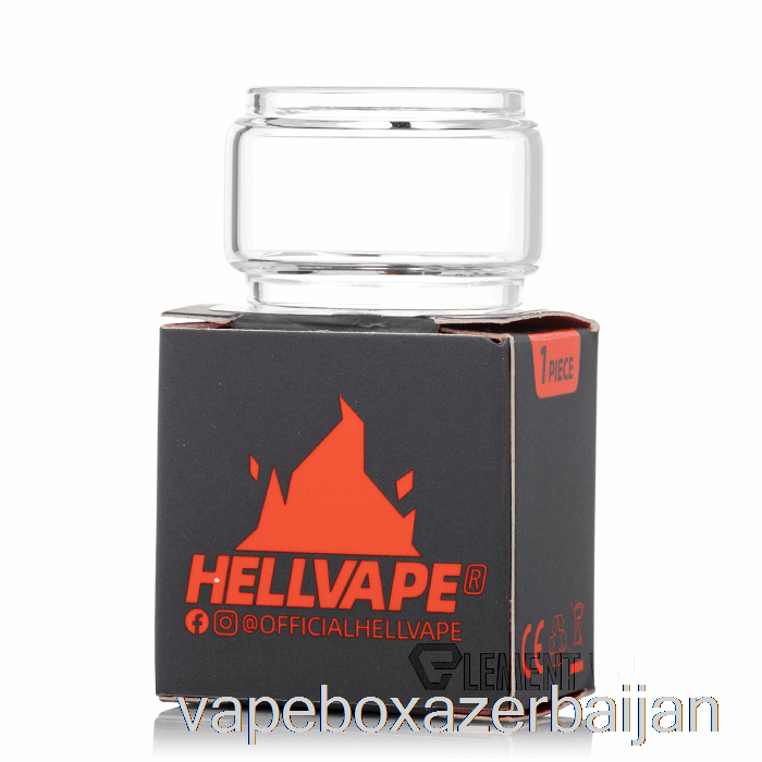 Vape Azerbaijan Hellvape Hellbeast 2 Replacement Glass 3.5mL Straight Glass